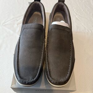 Kenneth Cole Men's Dark Gray Slip-On Loafers